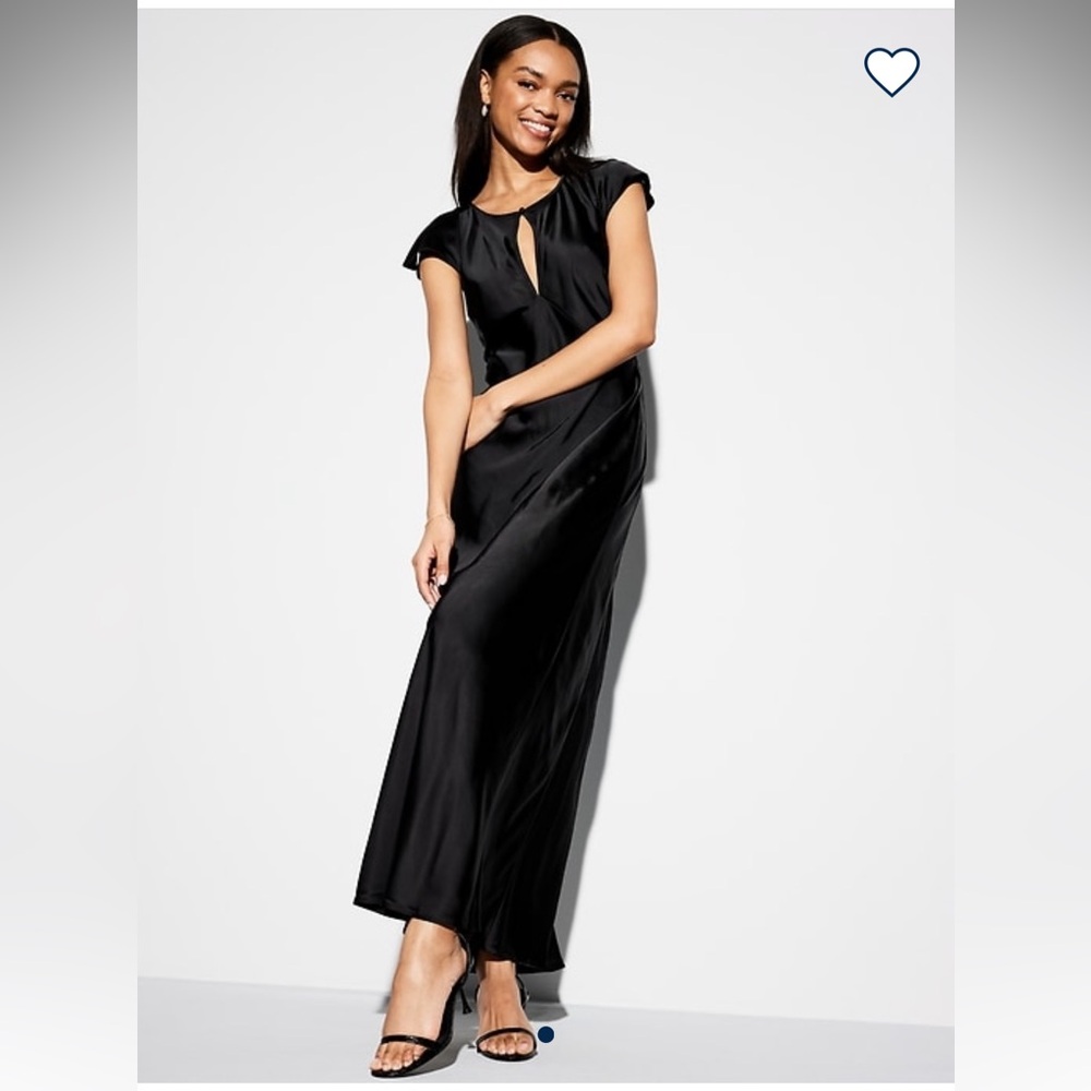 Old Navy Black Occasion Dress with Keyhole Detail